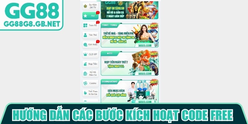 Code Free GG88 - Bật Mí Bí Quyết Săn Ưu Đãi Cực Đã Hôm Nay - TOVIN