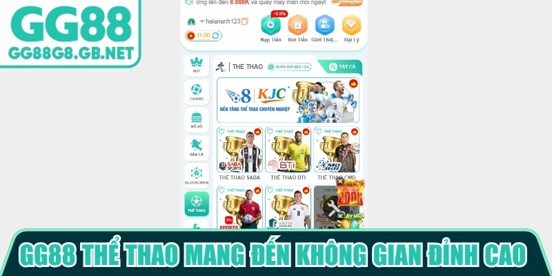 GG88 Thể Thao - Bứt Phá Giới Hạn Cá Cược Cực Chất 2026 - TOVIN
