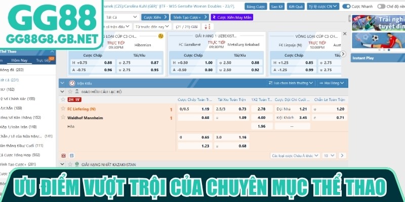 GG88 Thể Thao - Bứt Phá Giới Hạn Cá Cược Cực Chất 2026 - TOVIN
