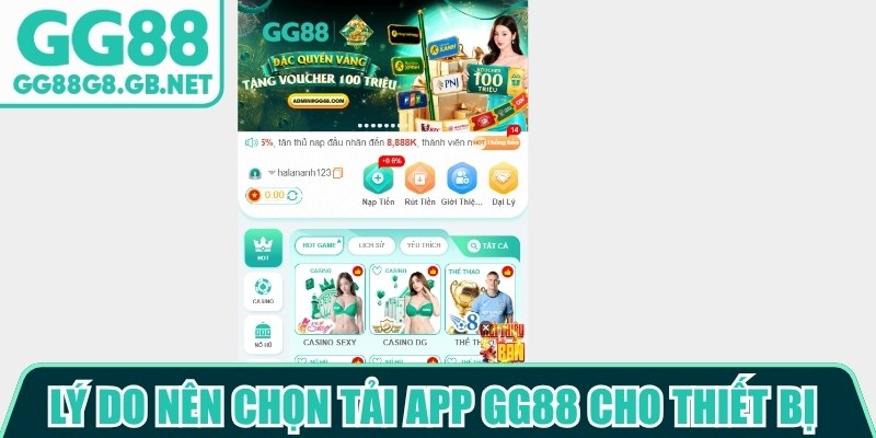 Tải App GG88 - Trải Nghiệm Cá Cược Đỉnh Cao Ngay Trên Mobile - TOVIN